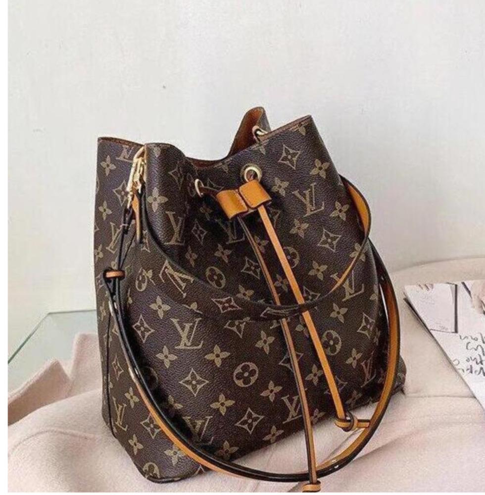 

LV LOUIS 1 VITTON Famous Designer Brand Name Fashion Leather Handbags Womens Purse Shoulder Bags