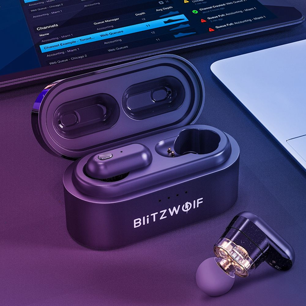 

[Dual Motion Driver] TWS Earbuds Bluetooth 5.0 In-Ear Wireless Headphones Pro Bass Stereo Hifi Music