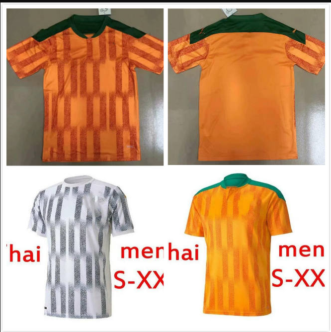 

2021 Cote d Ivoire Soccer Jerseys national team ivory coast jersey DROGBA KESSIE CORNET MEN homme Maillot de foot football uniform edg, Black