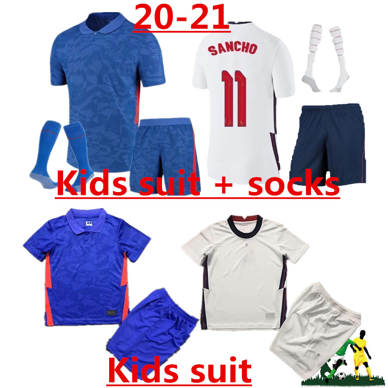 

Top Thailand quality thai ENGLAND soccer jersey 2021 KANE STERLING RASHFORD MOUNT LINGARD VARDY DELE 21 22 national football shirt Adult sui, Black;yellow