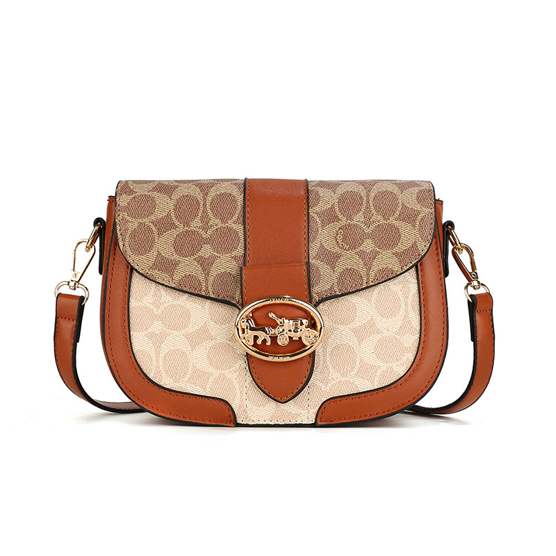 

Fashion Designer Female Bags Semi-circle Saddle Purse Genuine Leather Shoulder Women Messenger Bag Crossbody Handbag, White