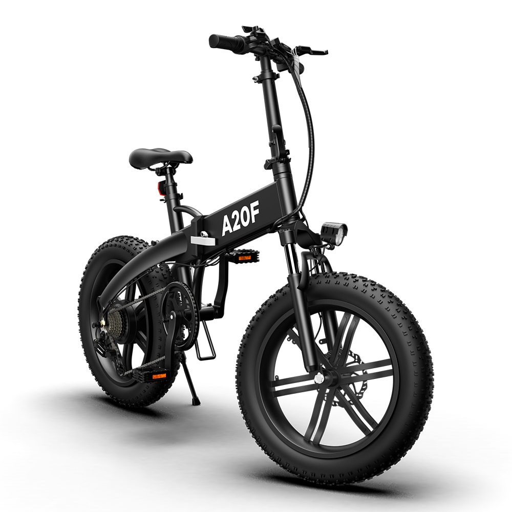 

[EU Stock] ADO Electric Bike 500W A20F 20 Inches Fat Tire Brushless Motor Foldable Bicycle 36V 10.4Ah Lithium Ion Battery Ebike