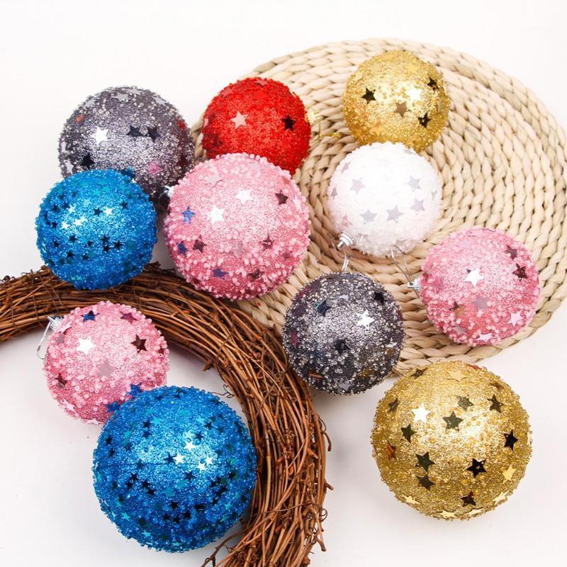 

Party Decoration Christmas Foam Ball Color Sequin Shopping Mall Home Tree Pendant