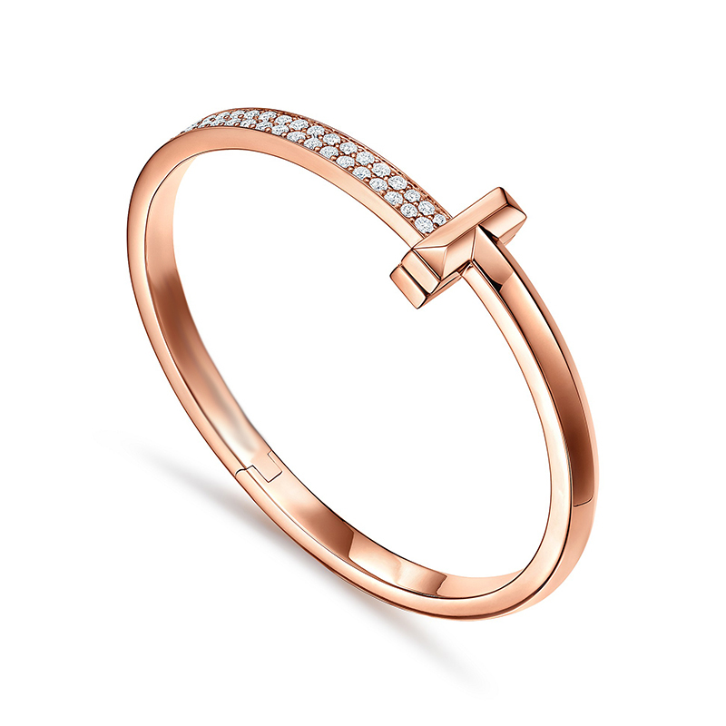 luxury brand love bracelet ladies sterling silver plating rose yellow gold platinum classic wedding jewelry-image-749933021