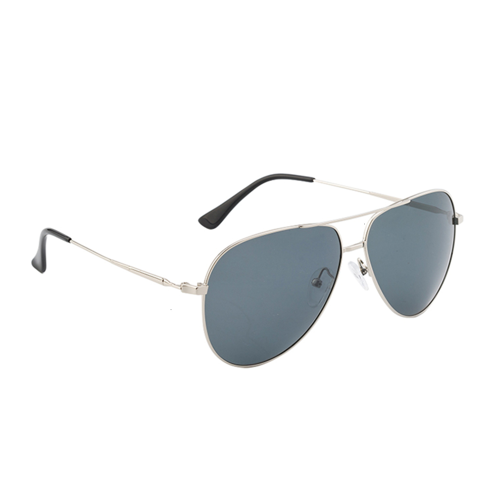 

Highend accessories CS Popular polarized ready goods sun glass fashion metal sunglass, Black