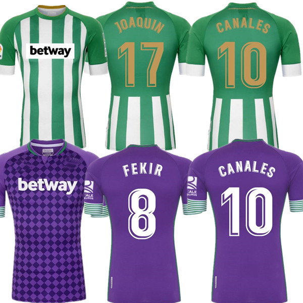 

21 20 Real betis soccer Jersey 17 JOAQUIN 10 CANALES Men kids Camiseta de FÃºtbol JUANMI FEKIR BARTRA CANALES LOREN camiseta de futebol 2021, Black