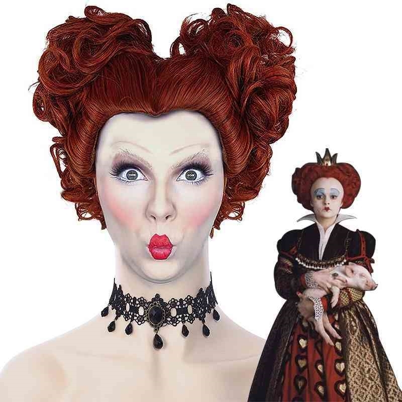 

8jun Bright father - witch also crazy Winifred Red Queen cos wig