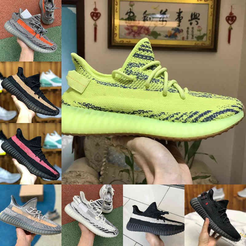 

Sale 2021 New Kanyes Wests V2 Reflective Fade Carbon Natural Israfil Cinder Earth Zyon Oreo Desert Sage Marsh Mens Running Shoes Women Train