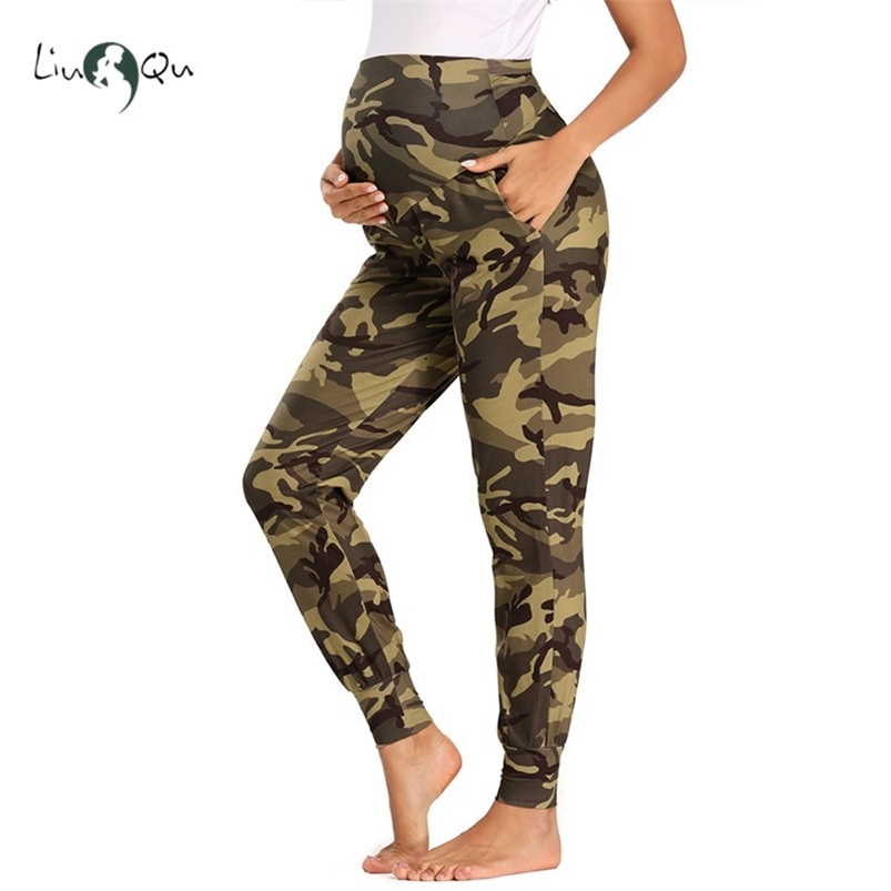 

Women's Maternity Pants Sweatpants Over The Belly Super Stretchy Pregnancy Comfortable 210721, Pic