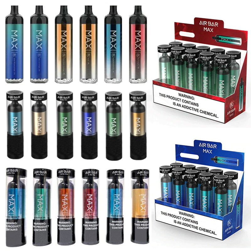 

Air Bar Max Lux Disposable Vape Pen 2000 Puffs cigarettes 1250mAh Battery 6.5ML Vapor Pod Device eCigs Electronic Cigarette