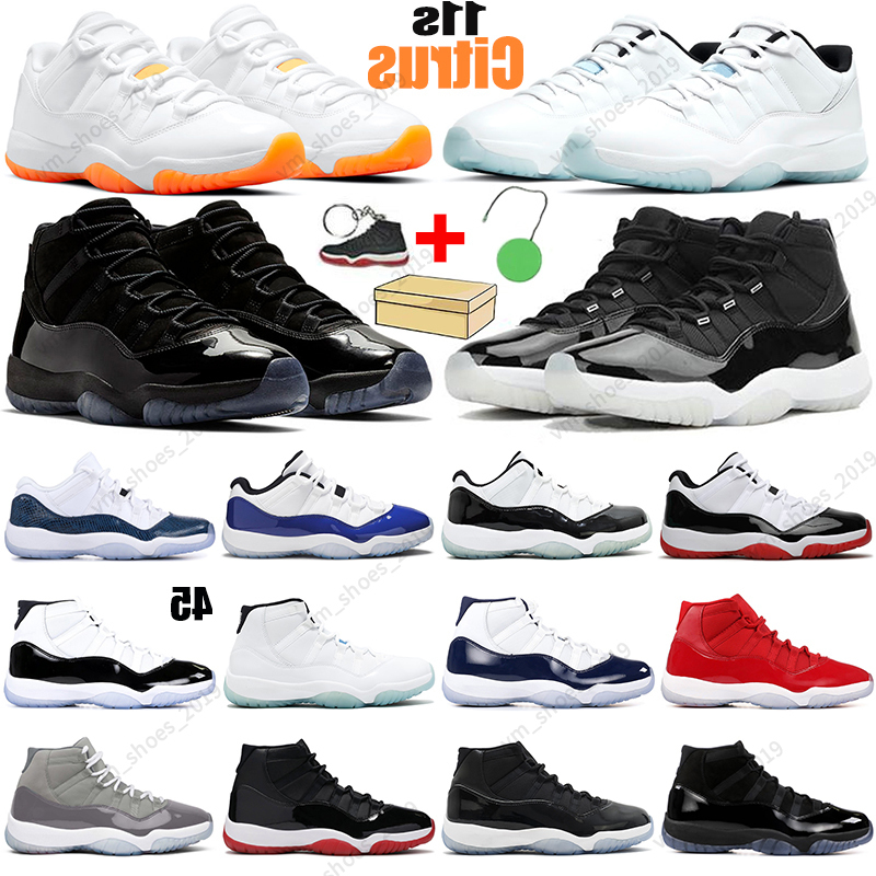 

36-47 Basketball Shoes 11s men women 11 25th Anniversary Jubilee Citrus Legend Blue Bred Concord Snakeskin Cool Grey mens sports, #30