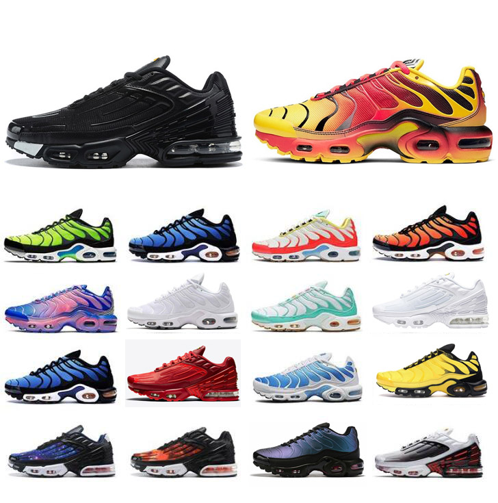 

2021 Tn women running shoes mens trainers chaussures Triple Black Laser Blue Bred Hyper Violet Silver Red Smoke Grey outdoor sports sneakers size 36-45 f1Fd#, 49