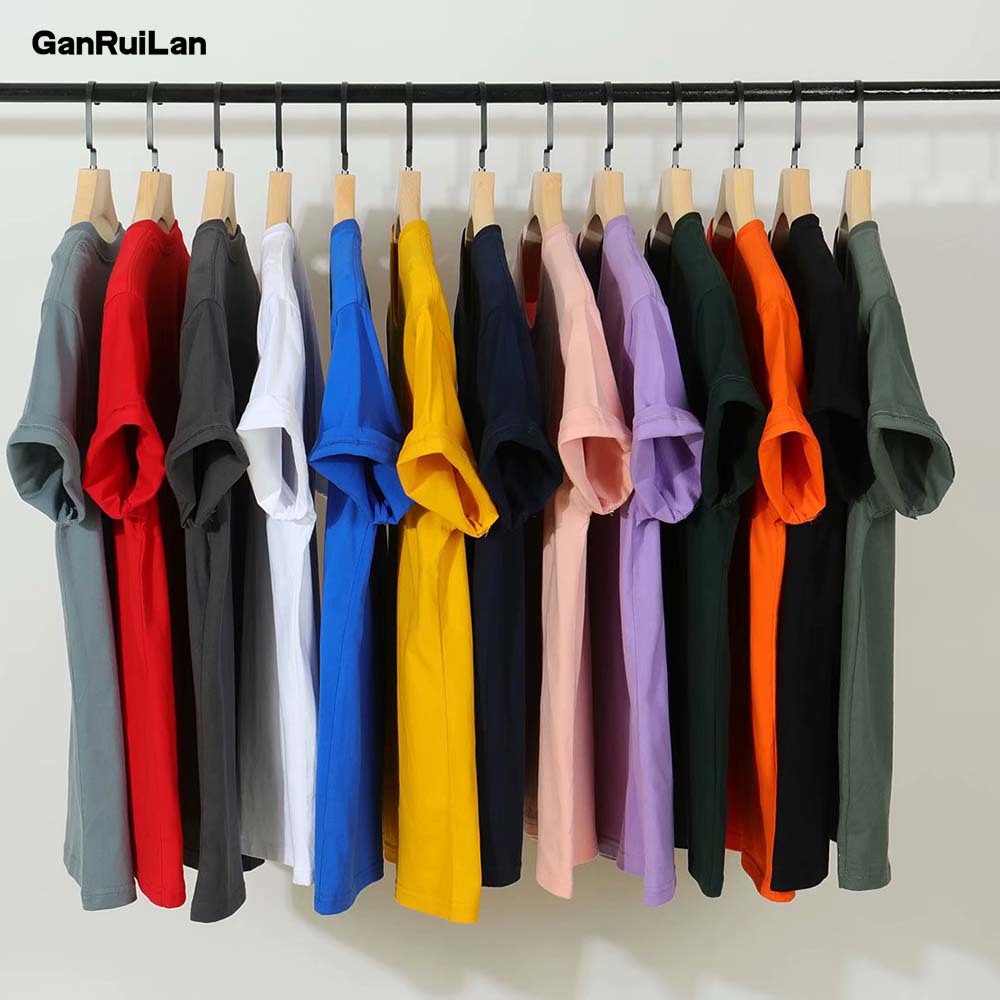 

Summer Cotton Mens T-shirt Short-sleeve Man T shirt Short Sleeve Pure Color s clothing t shirts Tops Tee men's clothing 210518, Ls-a1-010