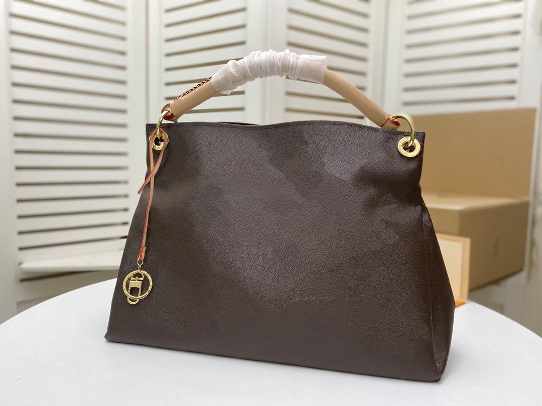 

YY High Quality Fashion Designers Luxurys Handbags Bags Purses Medium Women Crossbody Classic Style Genuine Leather Shoulder Bag M40249, Coffee grid