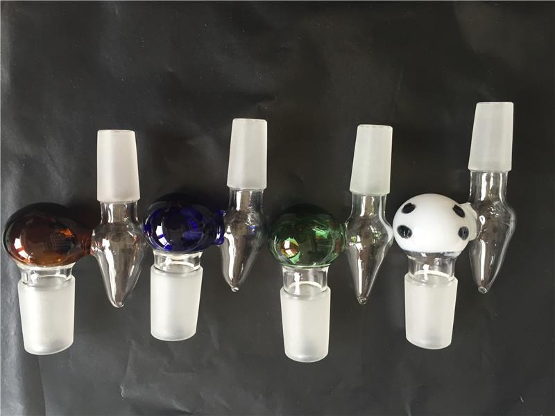 

High Quality Wig Wag Male 14mm To 18mm Glass Adapters Joint Smoking Pipes