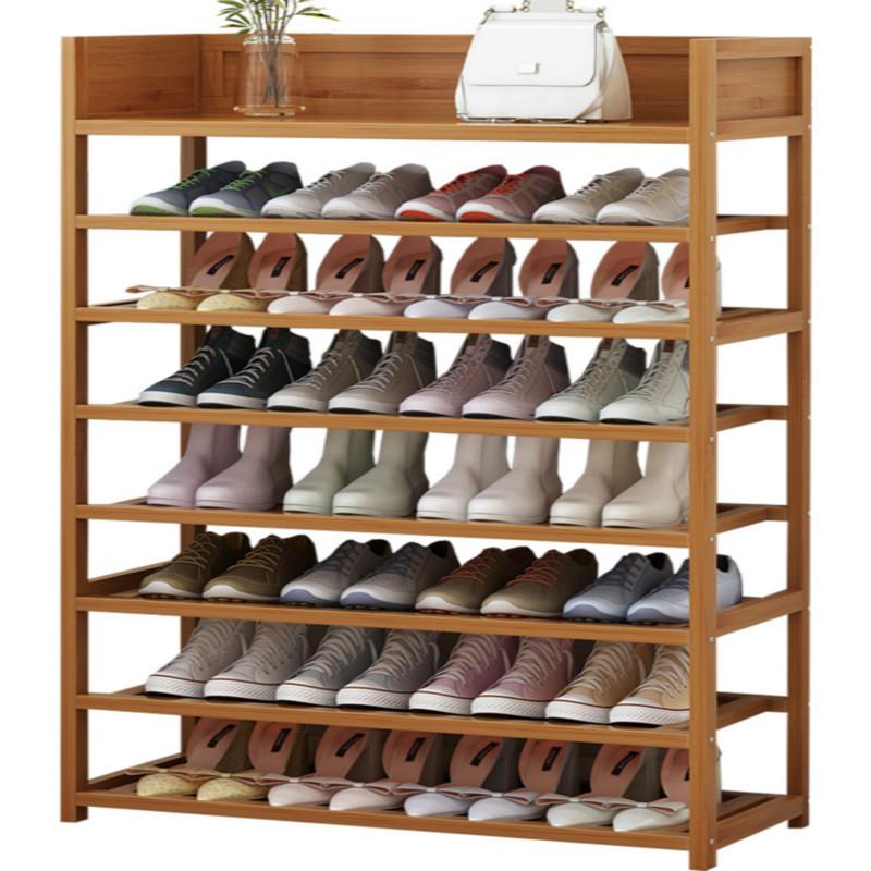 

Clothing & Wardrobe Storage Simple Household Shoe Rack Sapateira Multi-layer Dustproof Solid Wood Cabinet Multi-function Zapatero