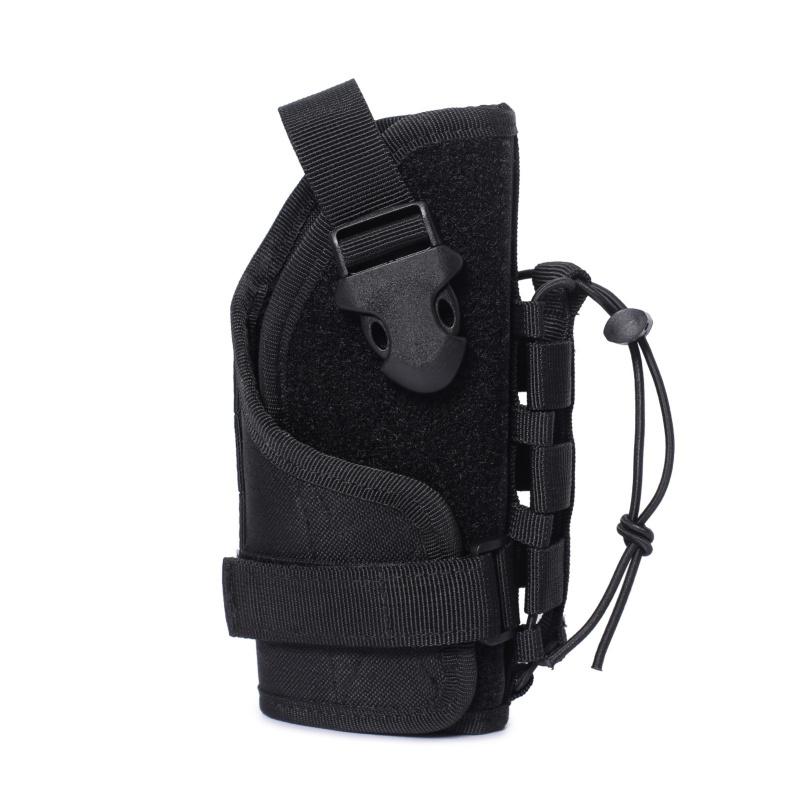 

Outdoor Bags 1000D Nylon Tactical Hunting Bag Universal Hiking Trekking Backpack Holster Belt Sports Climbing Shoulder, Black color