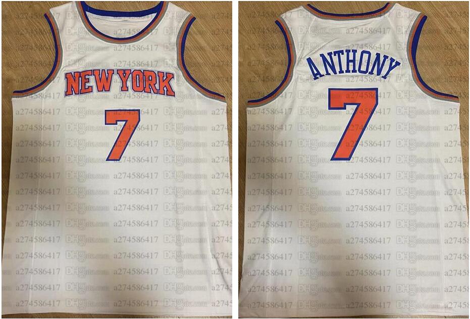 

Men S-2XL Basketball jerseys Carmelo Anthony 7 Jersey and short, Have patch