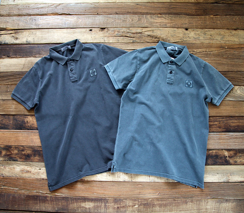 

spring Correct version and 20 stone Decal ready to wear dyed men's summer Polo Island, White;black