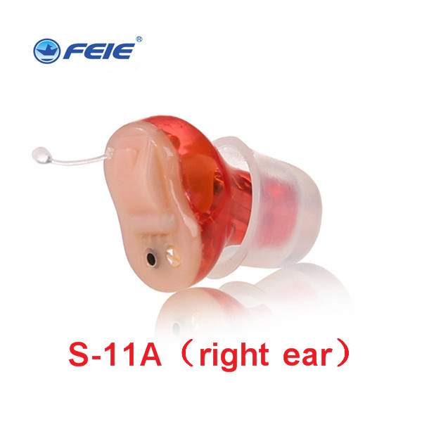 

CIC Digital Ear AID Sound Enhancer 2 Channal 4 Bands Hearing AIDS Invisible In The Ear Hearing AID Amplifier Aids Care S-11AScouts