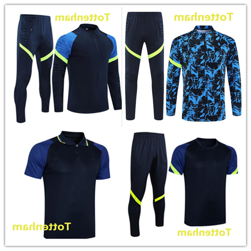 

Men Kids Soccer Tracksuit Del Chandal 2021 2022 Polo Kit Jacket Survetement Maillot De Foot Football Training Set, Short+pants