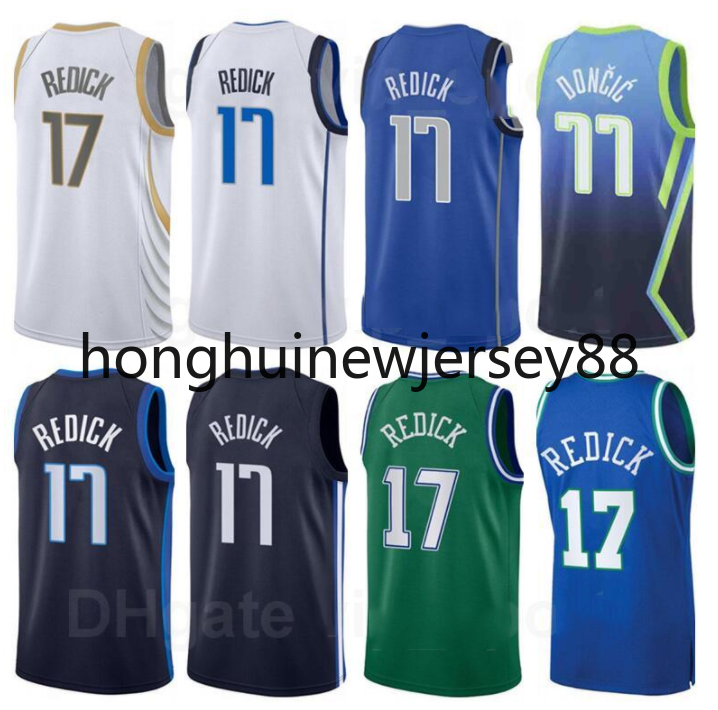 

2021 New Printed Basketball JJ Redick Jersey 17 Luka Doncic 77 Josh Richardson 0 Tim Hardaway Jr 11 Kristaps Porzingis 6