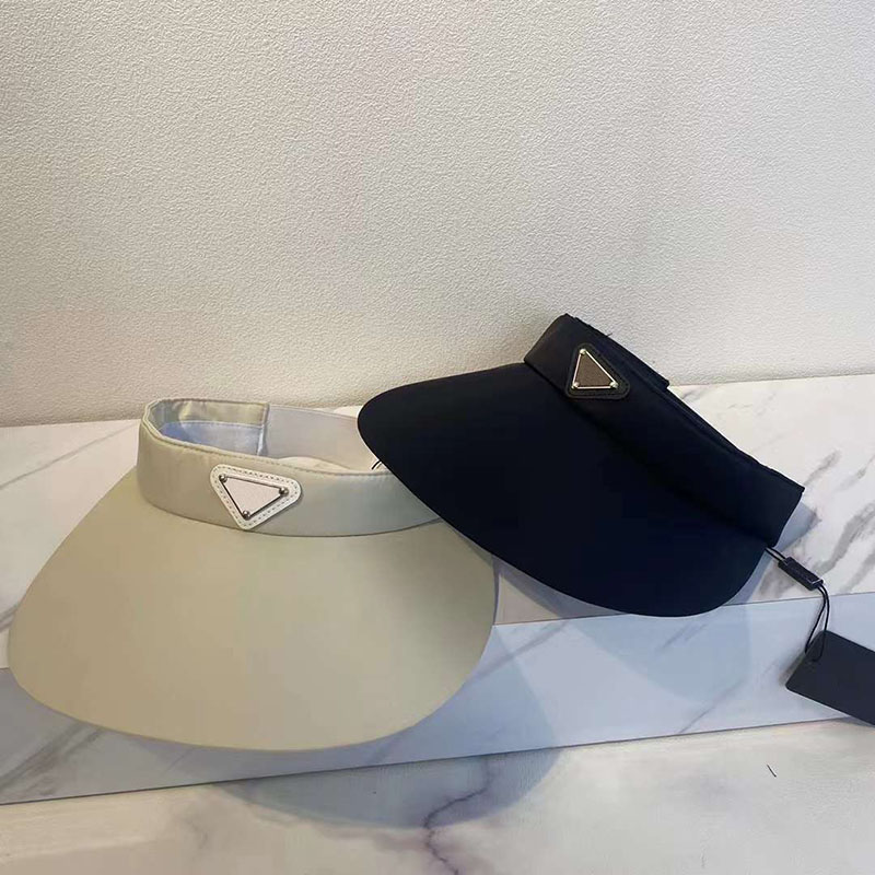 

New Sun Hat Women Designer Cap Visor Men Summer Caps Hats Mens Bucket Hat Top Empty Hut Outdoor Adjustable D217101F, Box