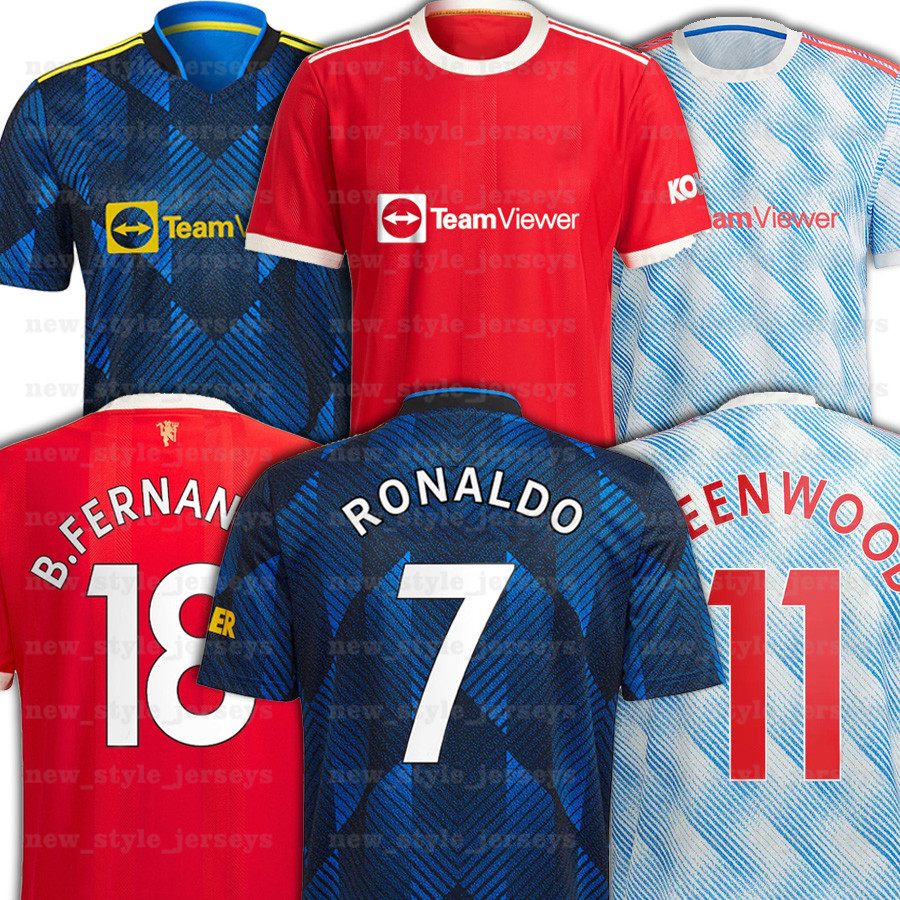 

2022 Cristiano x Ronaldo Manchesters United Soccer Jerseys MARTIAL LINGARD B.FERNANDES Third shirt Football LINDELOF WAN-BISSAKA CAVANI Men cc1 camiseta de futebol, Women(man lian)