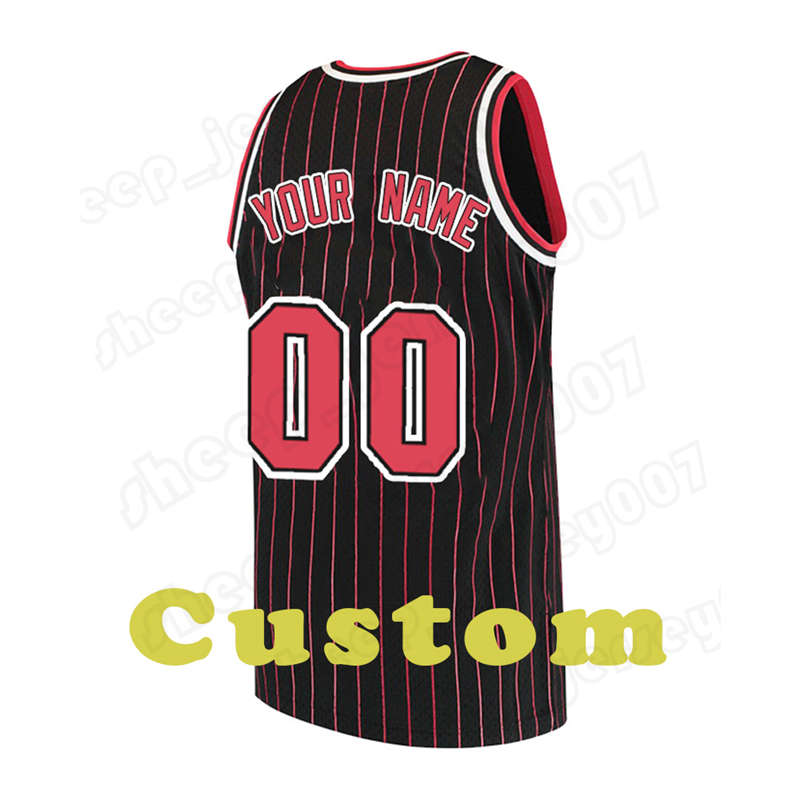 

Mens Custom DIY Design personalized round neck team basketball jerseys Men sports uniforms stitching and printing any name and number Stitching stripes 57