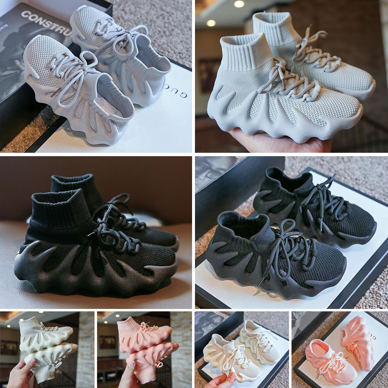 

450 Boots Shoes west slippers desert sand summer brown flat Kids beach resin mens womens slipper Graffiti Bone Rubber, As photo