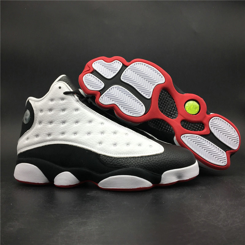 

Best Version 13 He Got Game Man Basketball Designer Shoes Comfort XIII White True Red Black Fashion Trainers Real Carbon Fiber With Box
