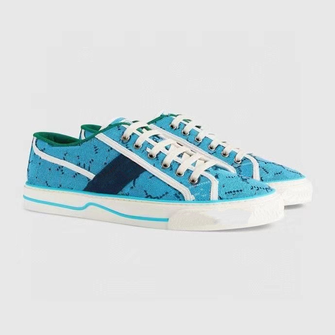 

The latest men's women's tennis 1977 sneakers, withwebbing green and red cotton inluxe fashion casual coach design mkjtt002