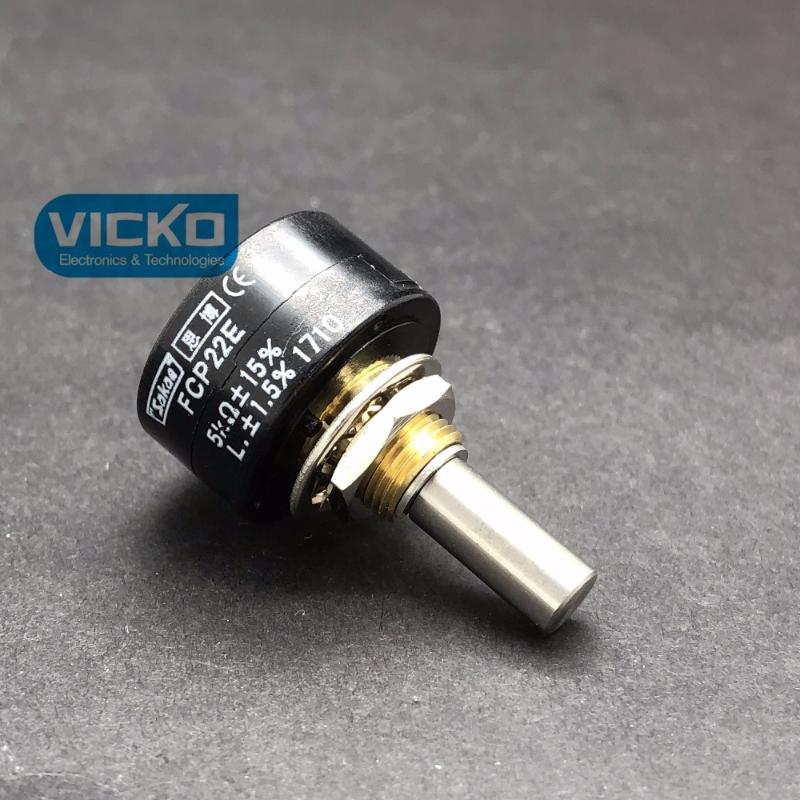 

Smart Home Control [VK] ORIGINAL FCP22E 1K 2K 5K 10K SAKAE Conductive Plastic Potentiometer 1Turn Japan Shaft 20mm Switch