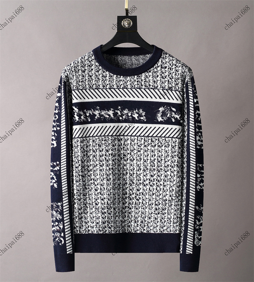 

2021 famous fashion brand knitwear men's fashion wild super fire sweater autumn and winter new youth couple bottoming shirt M-3xl