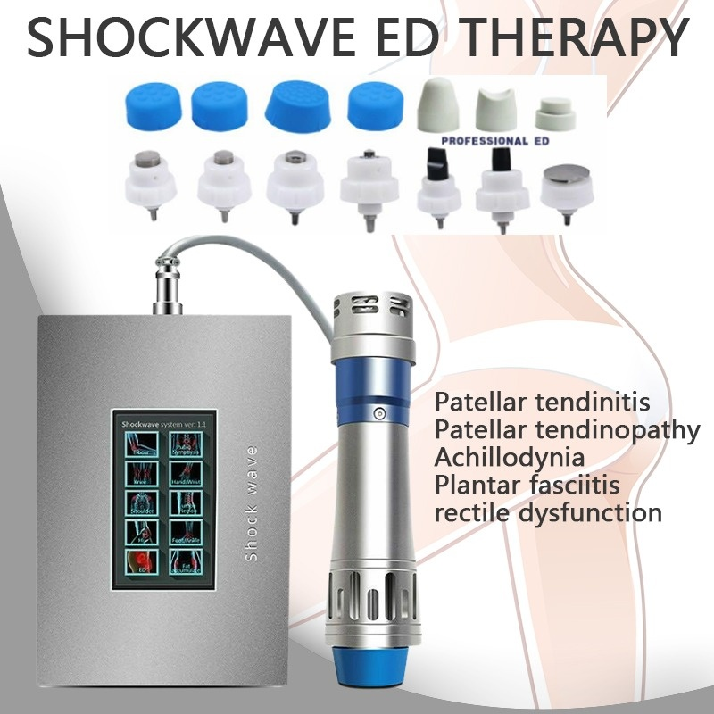 

2022 Shockwave Massager Therapy Machine Body Relax Pain Relief Touch Screen Ed Treatment Body Health Care Device On Sale