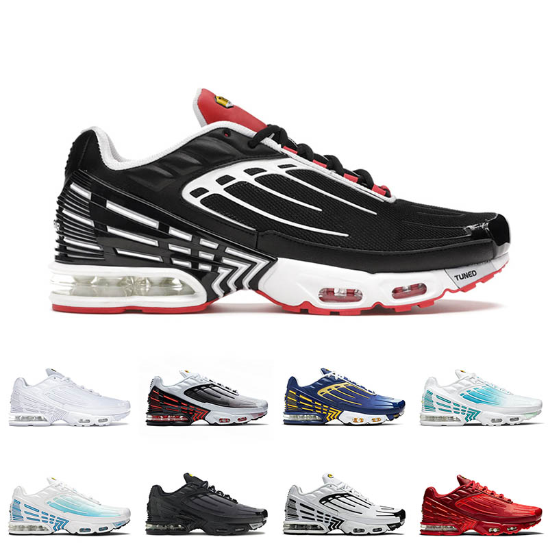 

Wholeslae 2021 Tn Plus 3 Running Shoes Mens Women Air Airmaxs Max Black White Crimson Red Laser Blue OG Trainers Sneakers Eur 36-45, B25 39-45