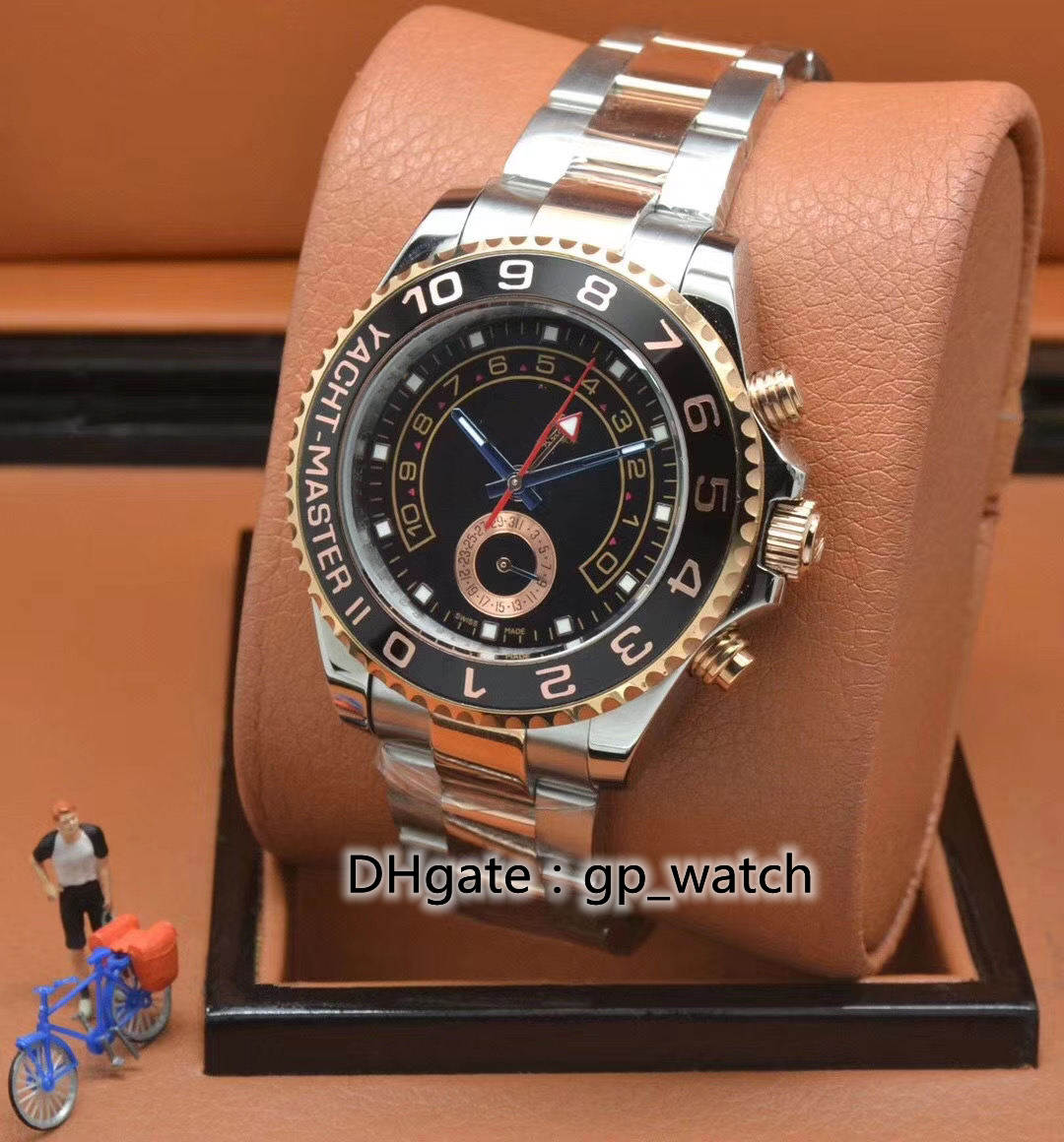 

watch Large dial 43mm Fashion Ceramic bezel Bracelet rose gold luxury Mechanical Stainless Steel 2813 Automatic Movement Men Sport Watches Wristwatches, 10