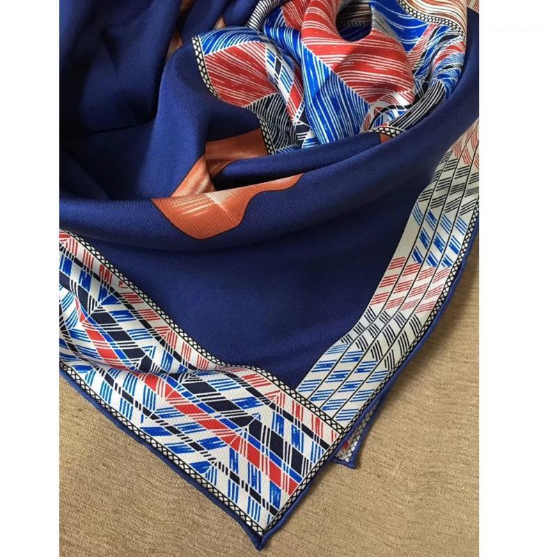 

Scarves Heavy 100% Silk Scarf Wraps Women Fashion Shawl Head Hijab 88x88cm