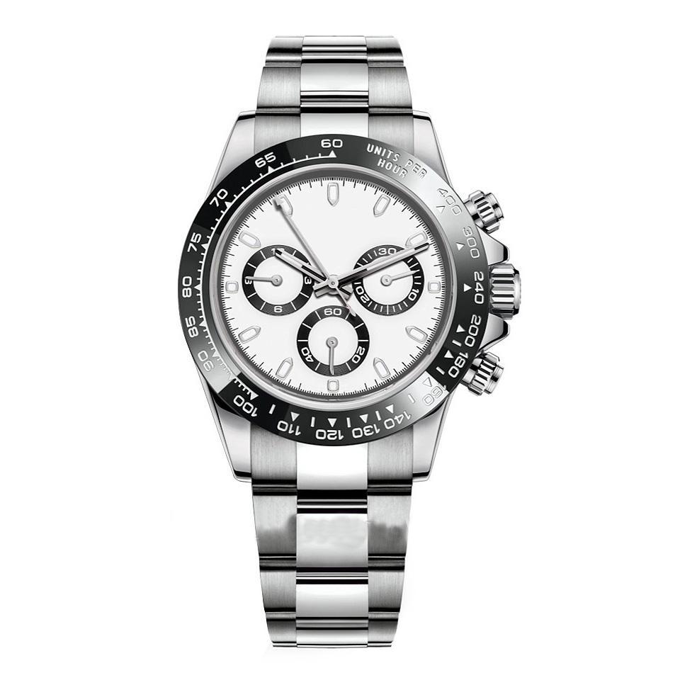 

Deluxe Mens Watch 116500LN series Automatic Mechanical Wristwatch 40mm Ceramic Bezel stainless steel Luminous Watch Fashion waterproof, Customize