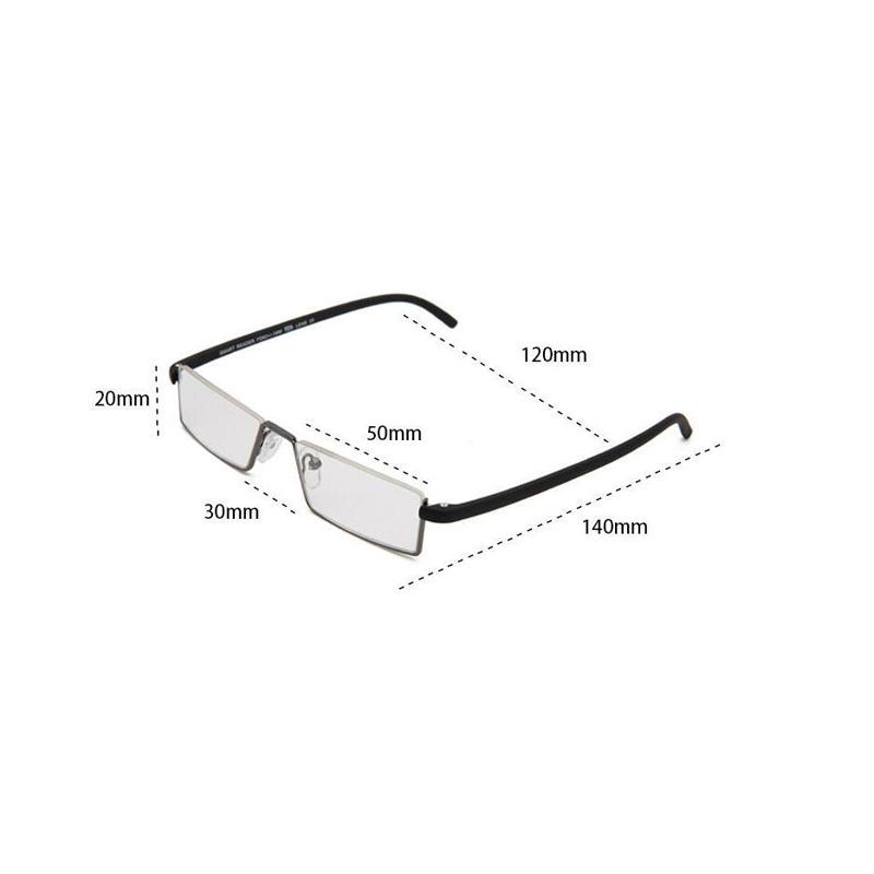 

Sunglasses Glasses Half Frame TR90 Metal Reading Women&Men Resin HD Foldable Presbyopic With +1.0+1.5+2.0+2.5+3.0+3.5+4.0