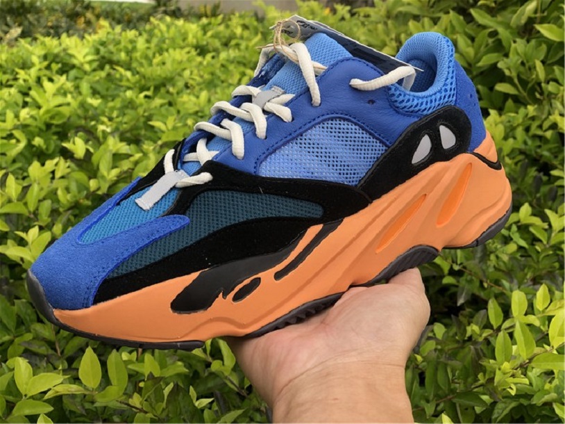 

2021 Release GZ0541 700 Bright Blue Boosts Kanyewest running Shoes GZ6984 men women outdoor Sneakers Sports With Original Box 36-48, Yellow