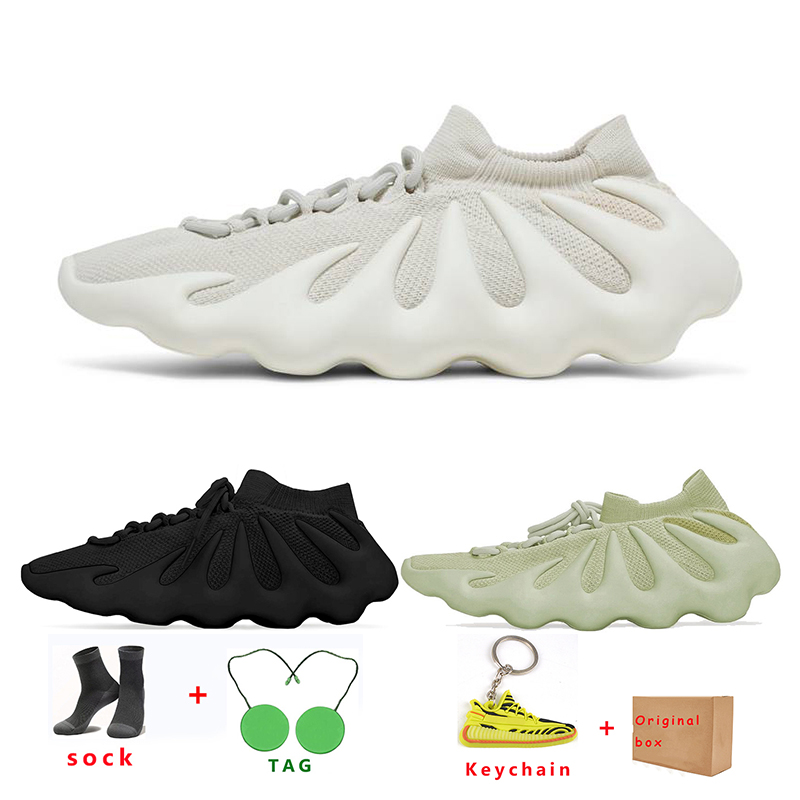 

kanye 450 mens running shoes womens Cloud White Dark Slate Resin Breathable fashion sports sneaker trainer size 36-45