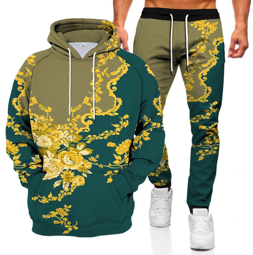 

Man designer clothes 2021 mens tracksuit jacket Hoodie or pants men s clothing 3 d printing Sport Hoodies sweatshirts suits, Color 1