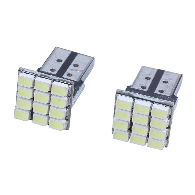 

Car Headlights T10 W5W White Canbus 1206 12-SMD LED 12V Bulb Lamp X4