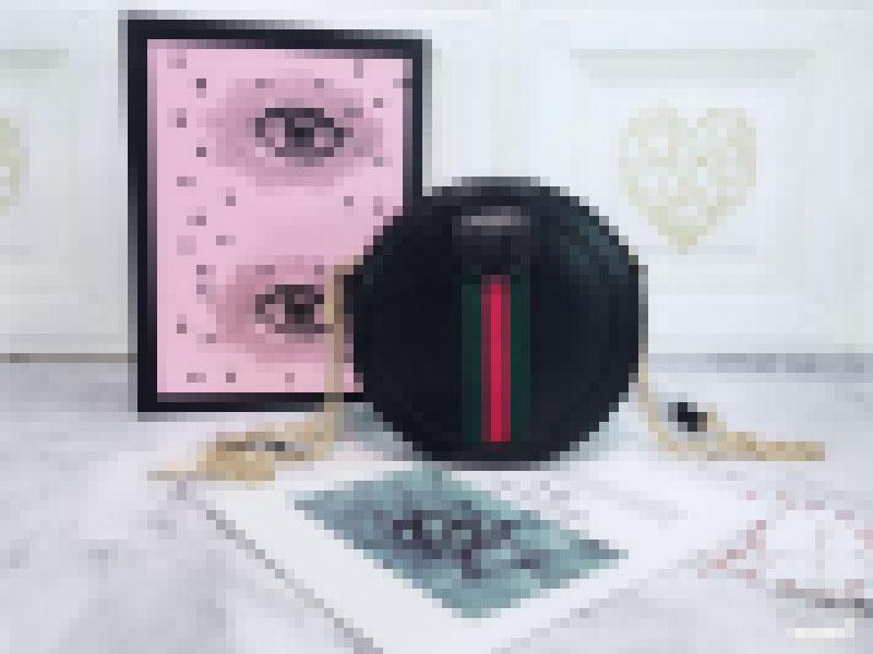 

Designers Womens Handbags Purses Gg bags Ophidia Mini Round bag Leather Black Size:18*18*4.5cm