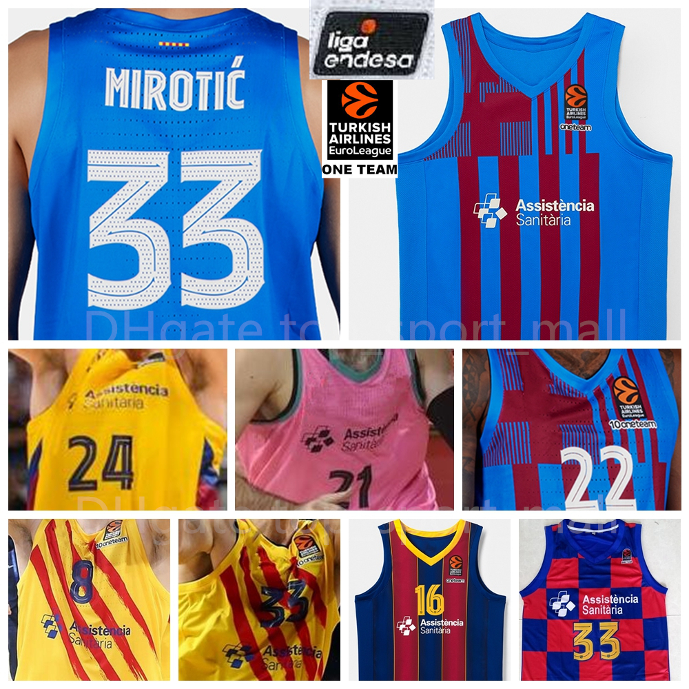 

Mens Basketball Barca Lassa Ricky Rubio Jersey Juan Carlos Navarro Marc 16 Pau Gasol Leandro Barbosa Artem Pustovyi Shirt Liga Endesa Euroleague Baloncesto, 2021 blue