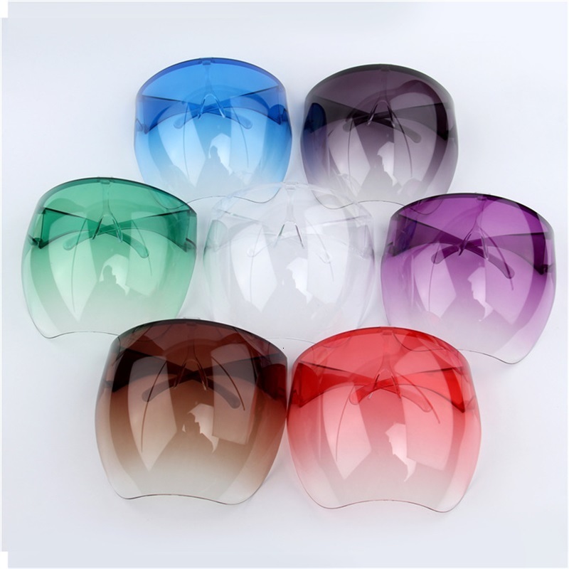 

Women's Protective Face Shield Glasses Goggles Safety Waterproof Glasses Anti-spray Mask Protective Goggle Glass Sunglasses 6 X2, Black