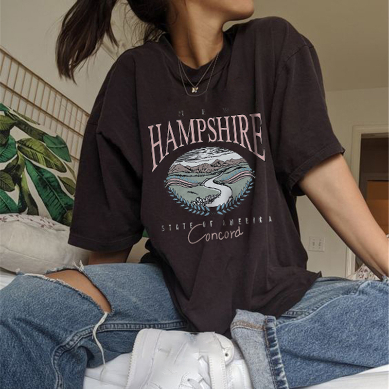 

2021 Summer Harajuku Tops Women T-Shirts Streetwear Oversized T Shirt Loose Short Sleeve Unisex Tees Women Clothing Tumblr Tops, Black2 t-shirt