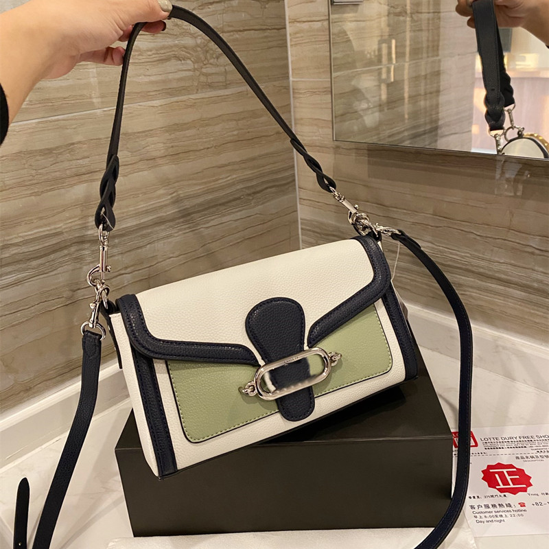 2021 Fashion Women Chains Handbag Luxury Designer Bag Carriage icon PU Leather Purses and Handbags Armpit Female Messenger
