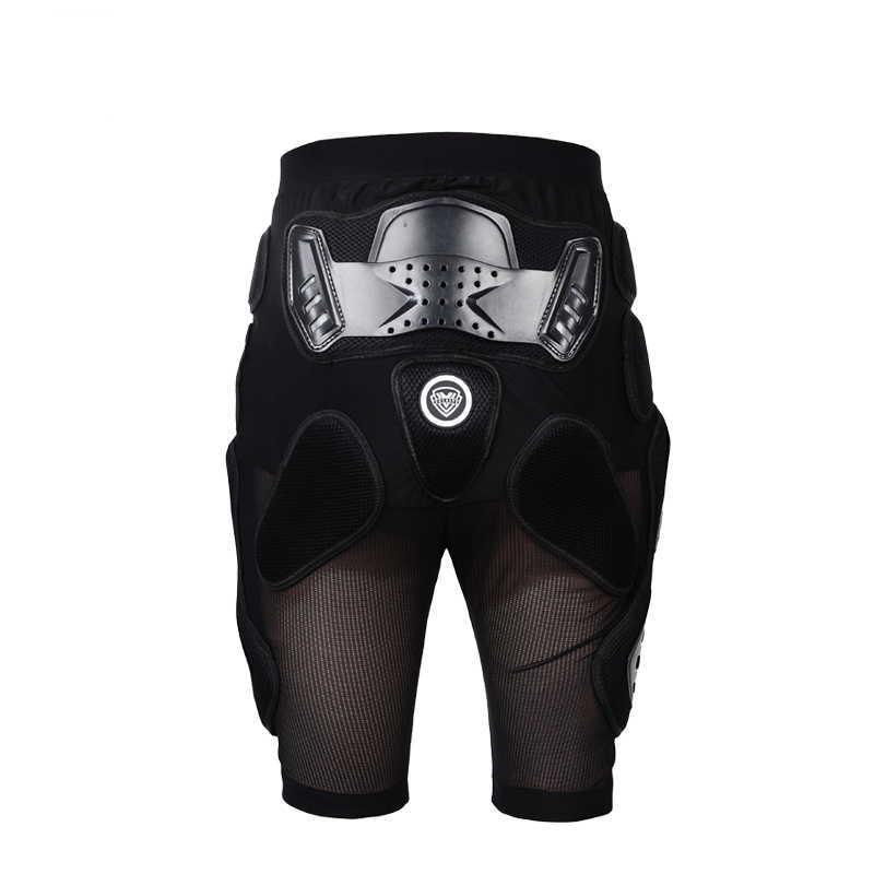 

Elbow & Knee Pads Professional Adults Motorcycle Cycling Protective Pants Armor Hips Pad Guard For Motorcross Racing And Ski Snowboar, Black